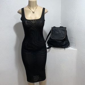 VTG CHRISTIAN DIOR NECKLACE SIGNED STAMPED HANGING MONOGRAM CHARM OBNOXIOUS DIOR